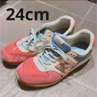 キュウキュウロク(996（New Balance）)のニューバランス newbalance 996ピンク スニーカー 24cm(スニーカー)