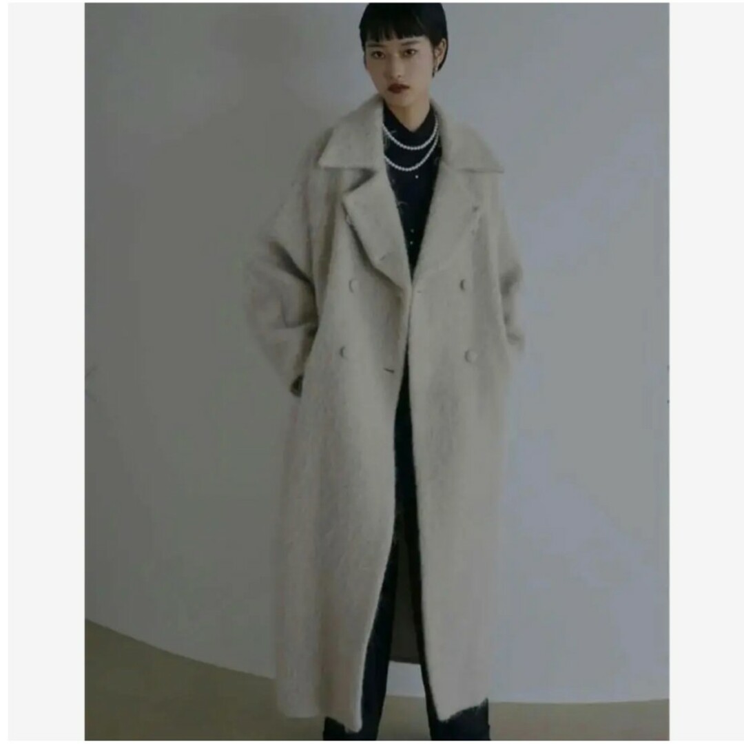 AmeriDEFORMATION COLLAR SHAGGY COAT