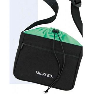 ミルクフェド(MILKFED.)のmini 2020年3月号付録 MILKFED. 外ポケット付きショルダーバッグ(ショルダーバッグ)