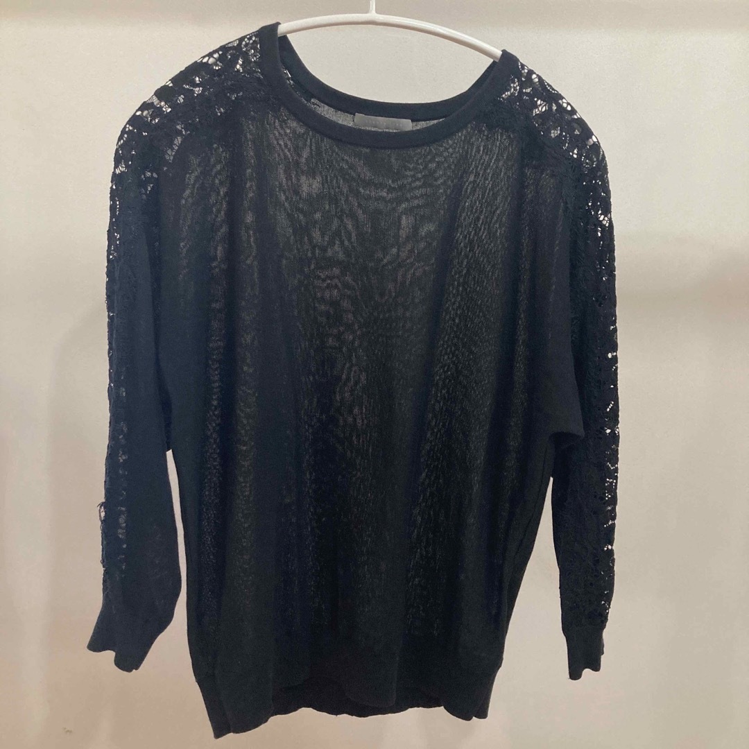theory luxe スカラップレース ドルマンスリーブニット 今季