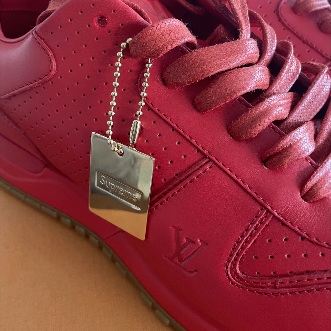 LOUIS VUITTON - ルイヴィトン シュプリーム コラボ シューズの LOUIS VUITTON - ルイヴィトン シュプリーム コラボ シューズの
