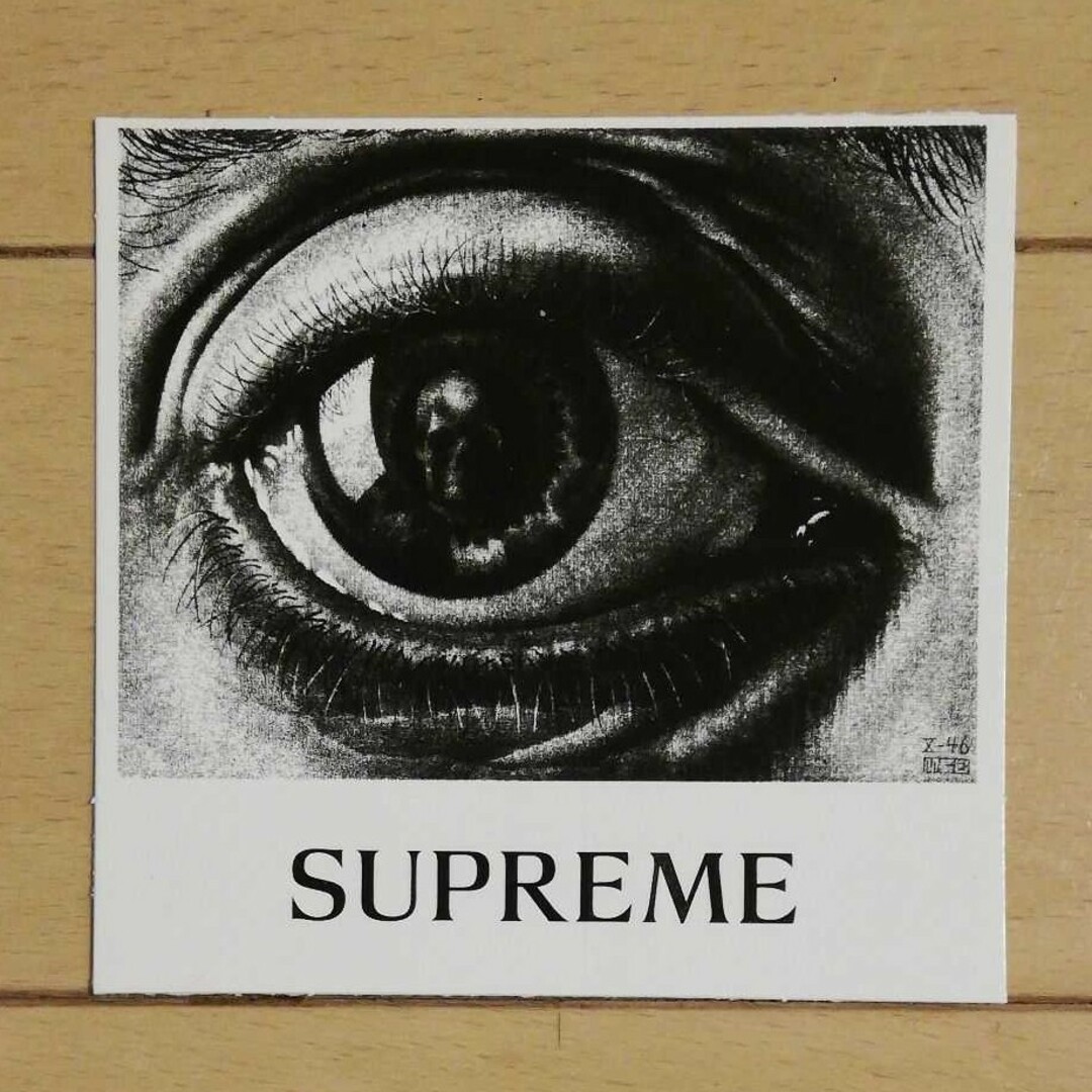 SUPREME ESCHER EYE STICKER