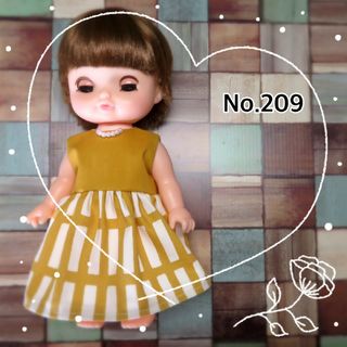【209】メルちゃん・ソランちゃん・レミんちゃん ハンドメイド服♡