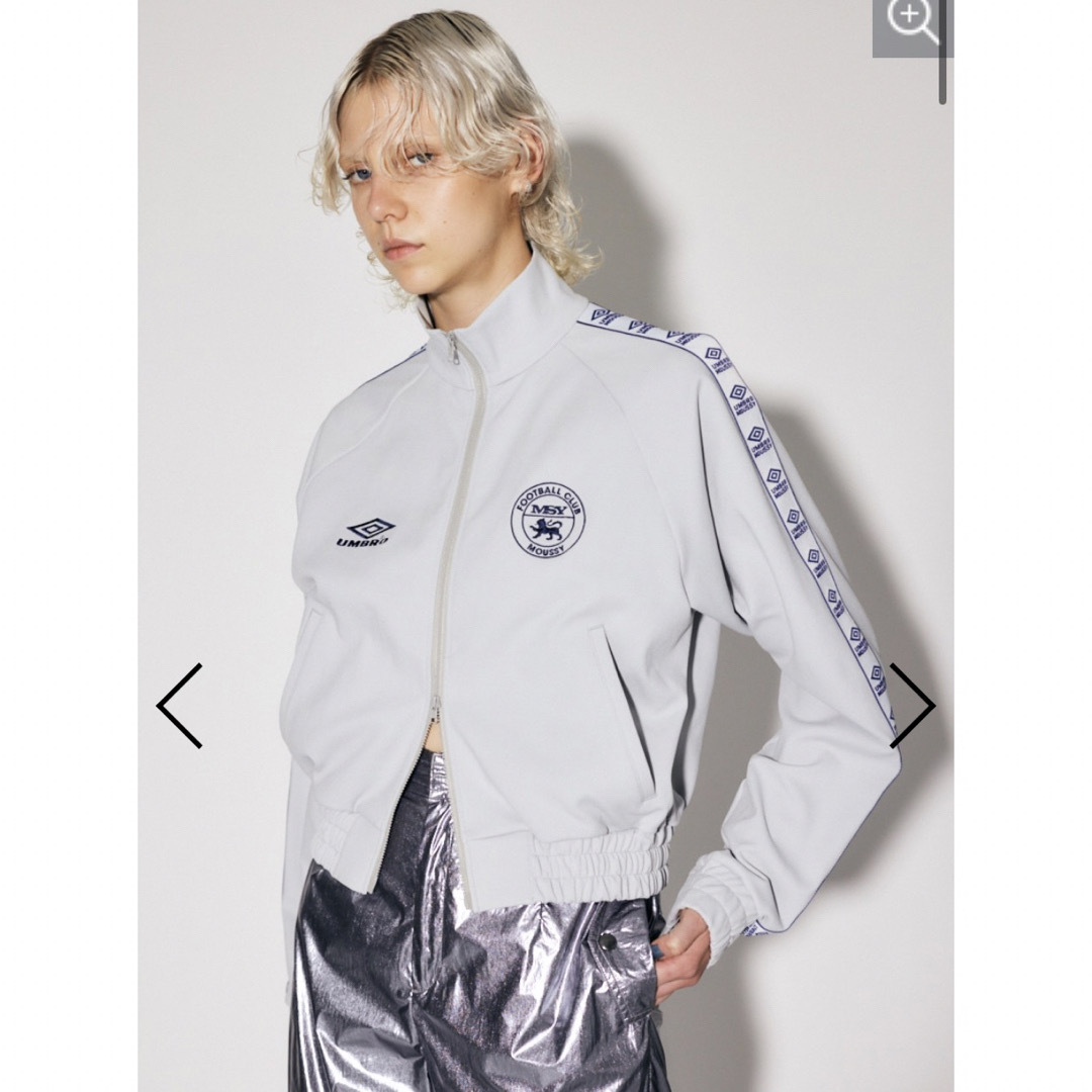 MOUSSY UMBRO JERSEY トップス♡グレー MOUSSY UMBRO JERSEY トップス♡グレー