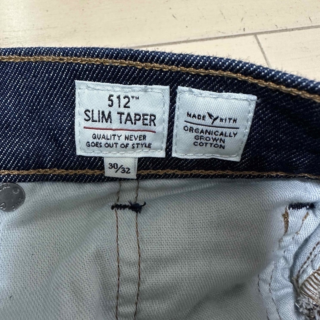 LEVI’S リーバイス 512 スリムテーパード インディゴ W30 L32