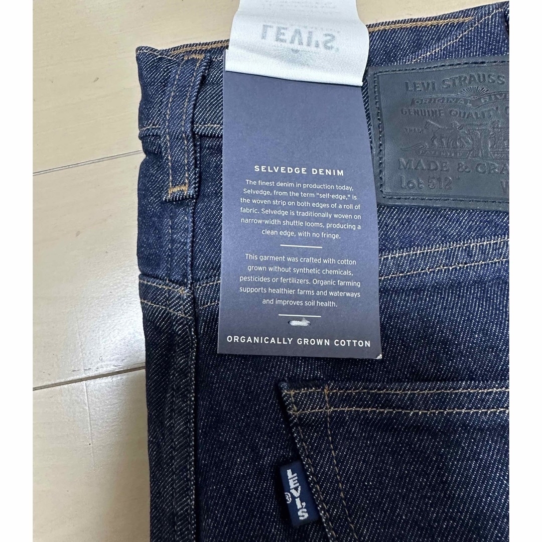 LEVI’S リーバイス 512 スリムテーパード インディゴ W30 L32