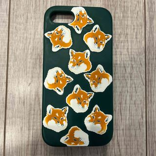 メゾンキツネ(MAISON KITSUNE')のメゾンキツネ　iPhone SE モバイルケース(iPhoneケース)