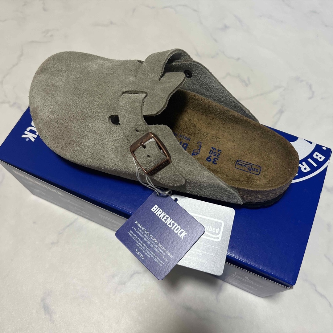 BIRKENSTOCK(ビルケンシュトック)のBIRKENSTOCK ビルケンシュトック Boston/ボストン ベージュ メンズの靴/シューズ(サンダル)の商品写真