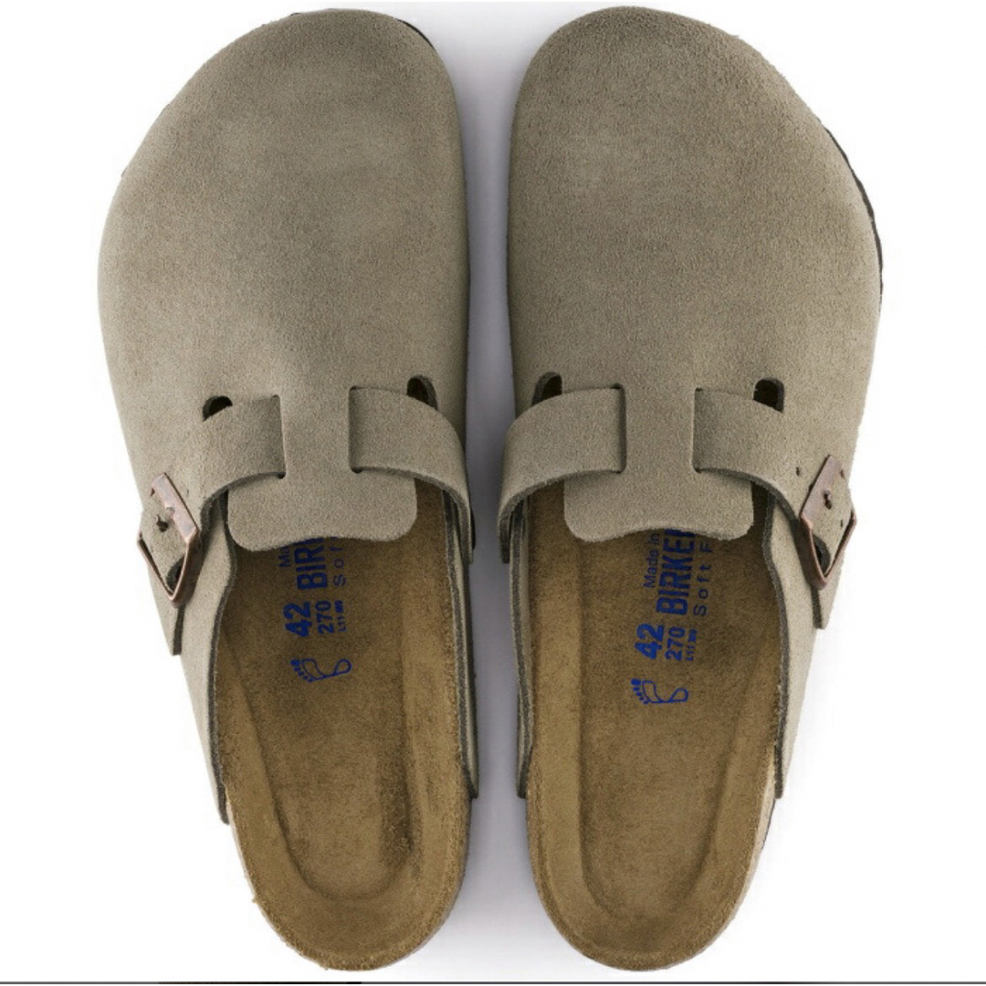 BIRKENSTOCK(ビルケンシュトック)のBIRKENSTOCK ビルケンシュトック Boston/ボストン ベージュ メンズの靴/シューズ(サンダル)の商品写真