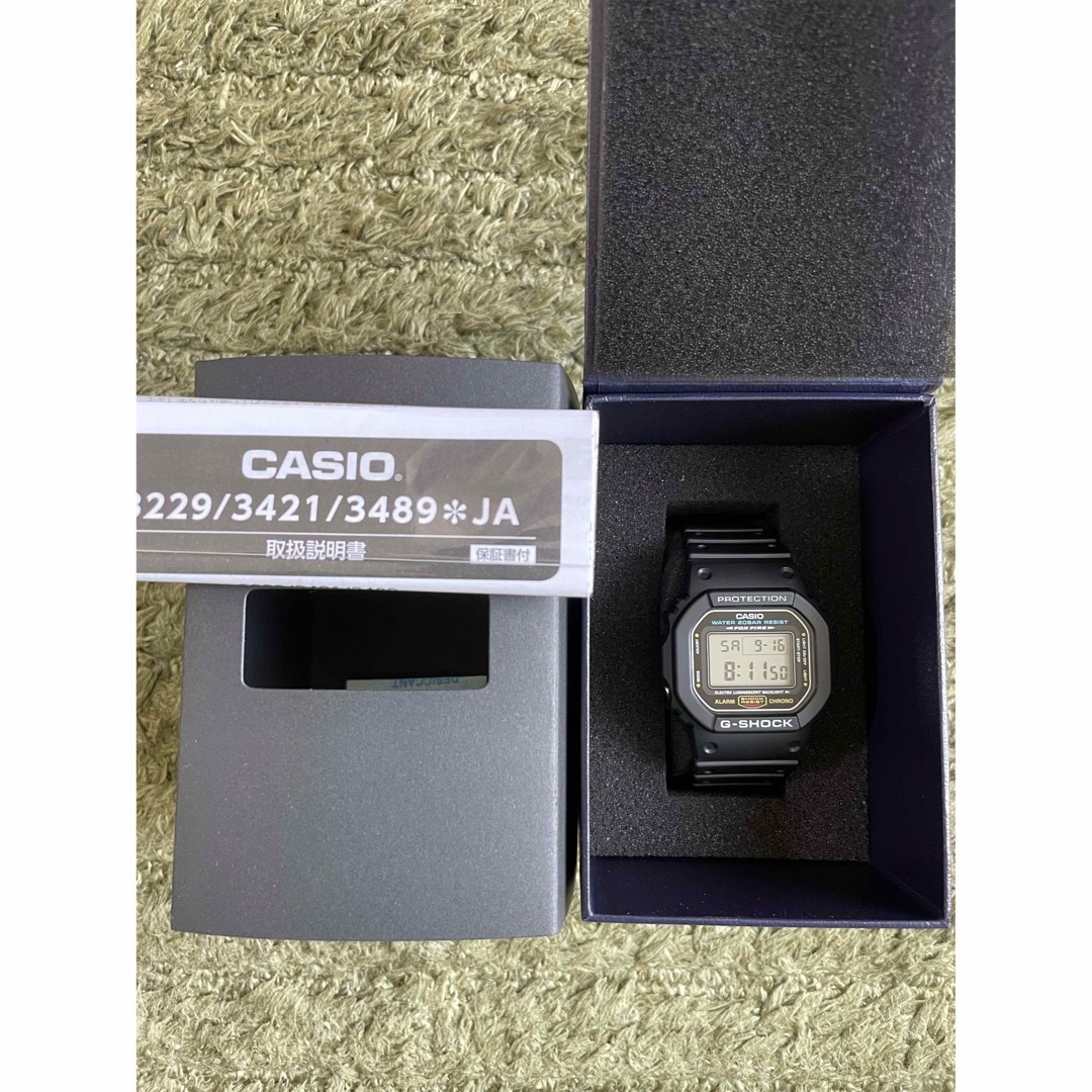 新品未使用品 Gショック DW-5600E 保証書付き CASIO カシオ