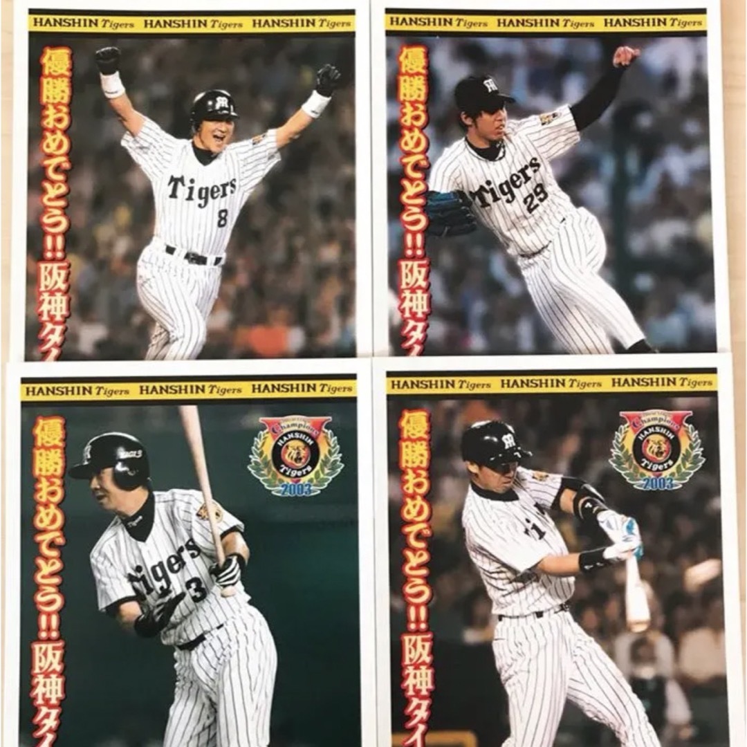 2003年 阪神タイガース優勝記念ハガキ10枚セット その他のその他(その他)の商品写真