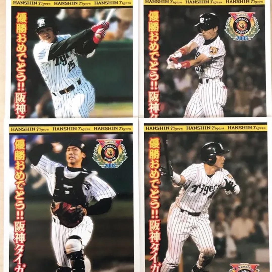 2003年 阪神タイガース優勝記念ハガキ10枚セット その他のその他(その他)の商品写真