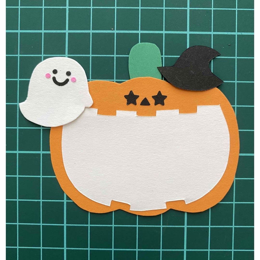 クラフトパンチ メッセージカード ペーパークラフト ハンドメイド ハロウィン