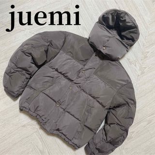 juemi ダウンジャケット グレー 光沢(ダウンジャケット)