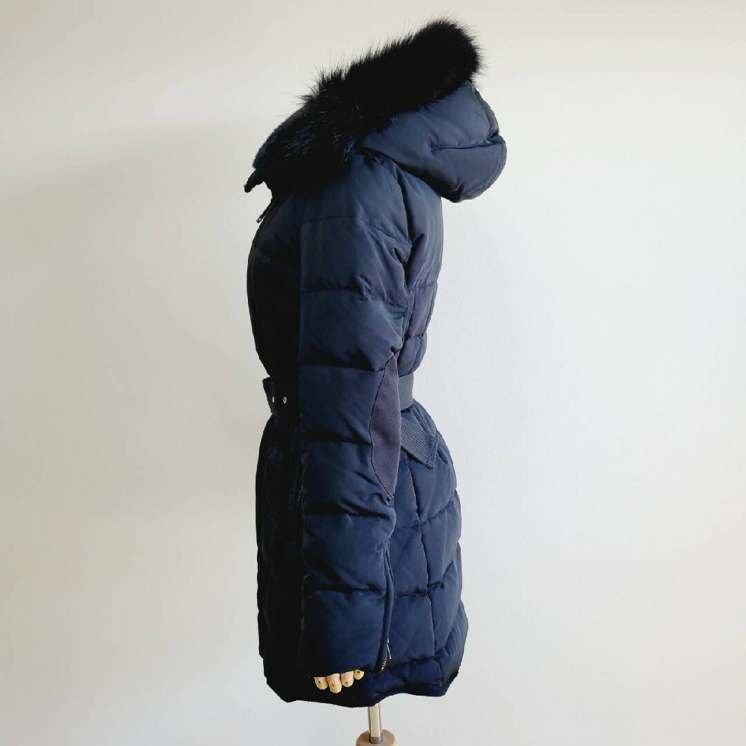 ✨極美品✨ MONCLER  ダウンコート Aライン ベルトあり 黒