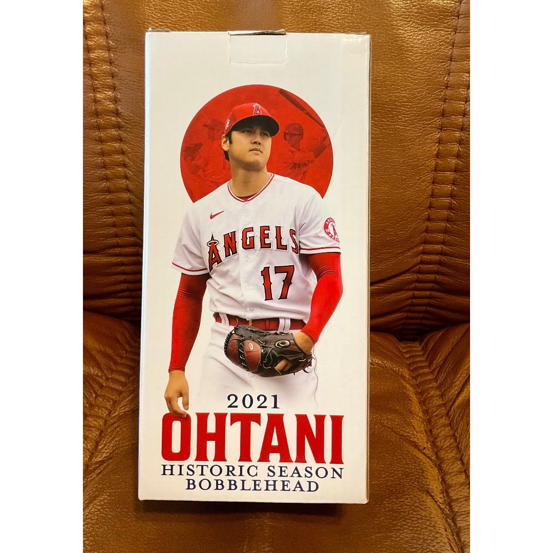 大谷翔平選手 2021年の歴史的シーズンを記念したボブルヘッド 大谷翔平選手 2021年の歴史的シーズンを記念したボブルヘッド