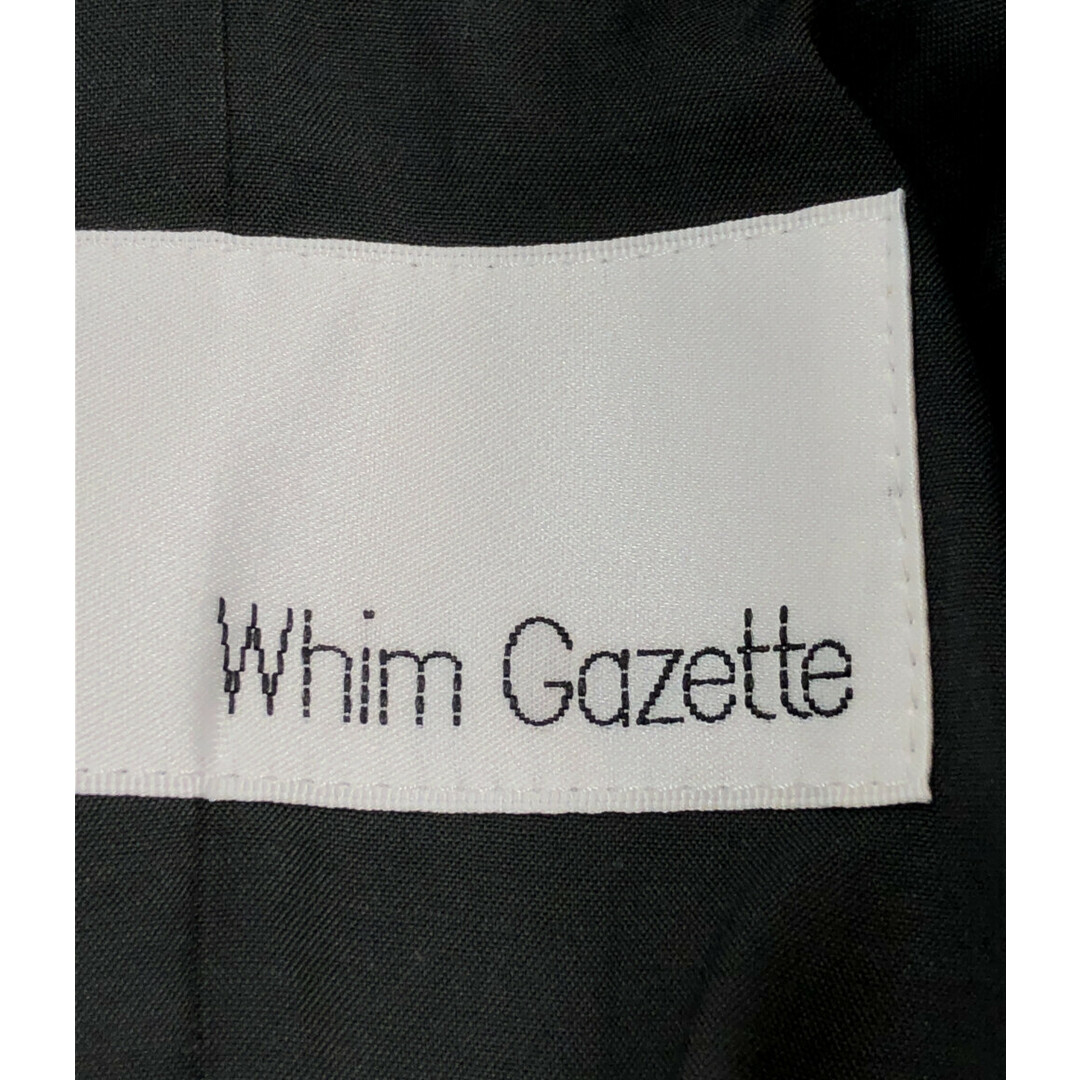 美品 WHIM GAGETTE テーラードジャケット レディース F-