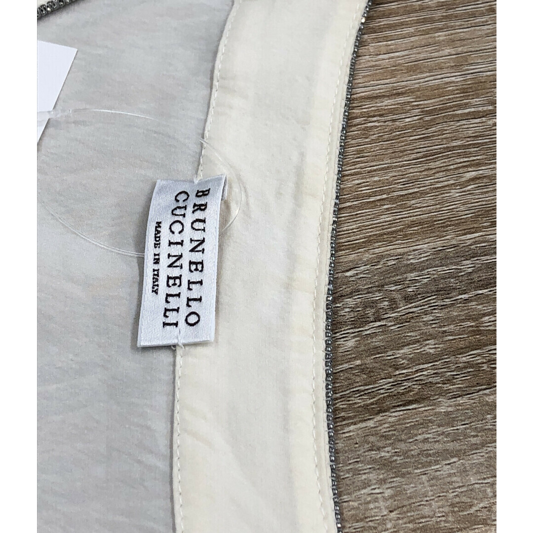 Brunello Cucinelli ブルネロクチネリ シルク トップス L