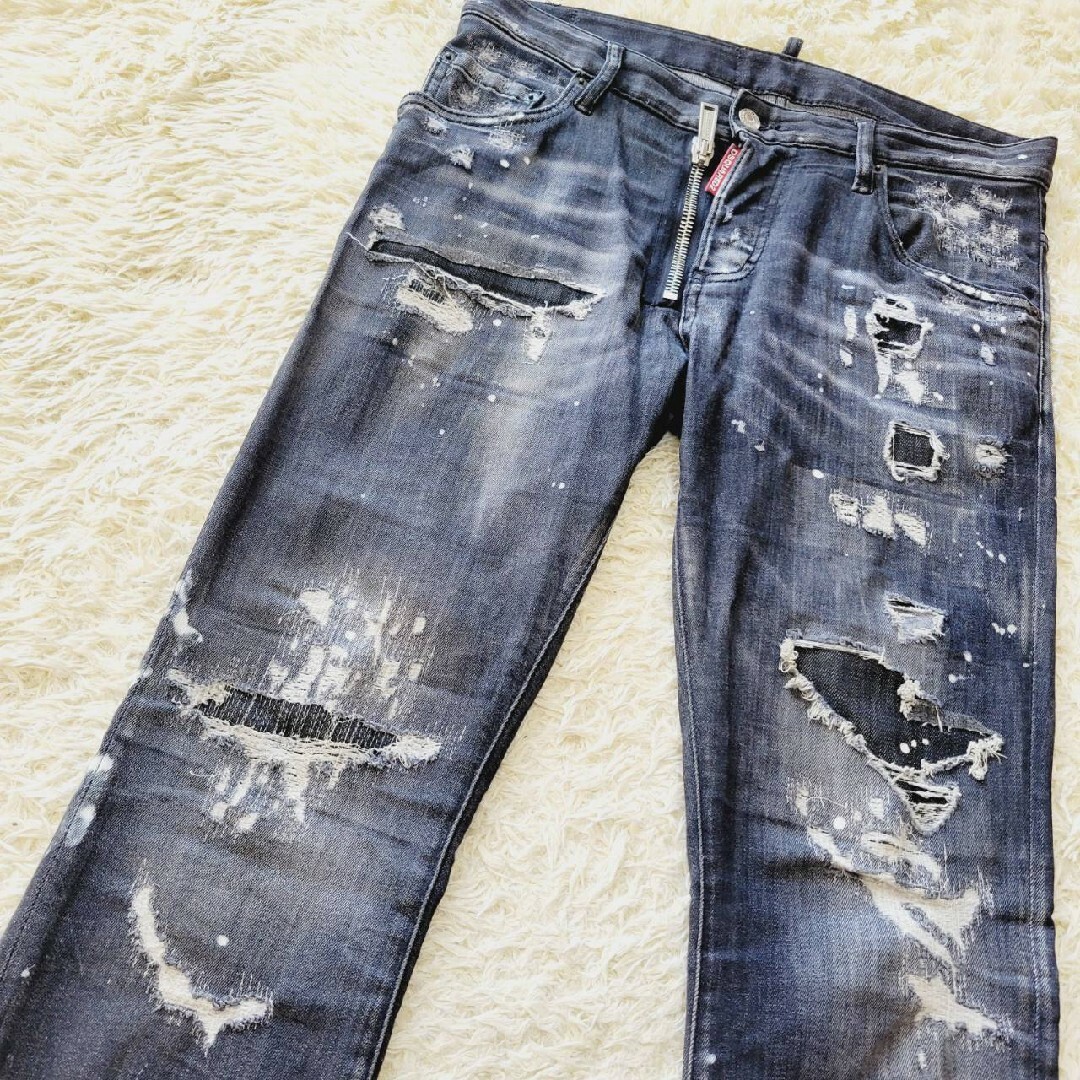 【超美品 希少】DSQUARED2 Super Twinky Jean 44 黒