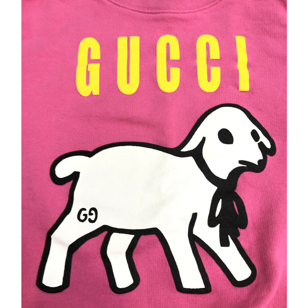 Gucci(グッチ)のグッチ GUCCI トレーナー ヤギプリント入り   612188 キッズ 6 キッズ/ベビー/マタニティのキッズ服女の子用(90cm~)(その他)の商品写真