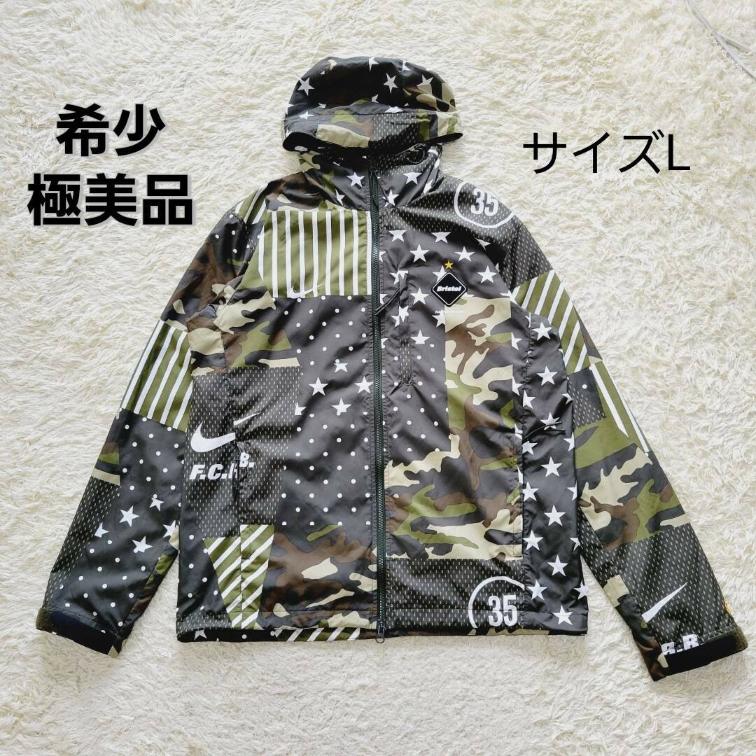 【希少名作】FCRB  NIKE　クレイジーパターン　プラクティス　パーカーメンズ