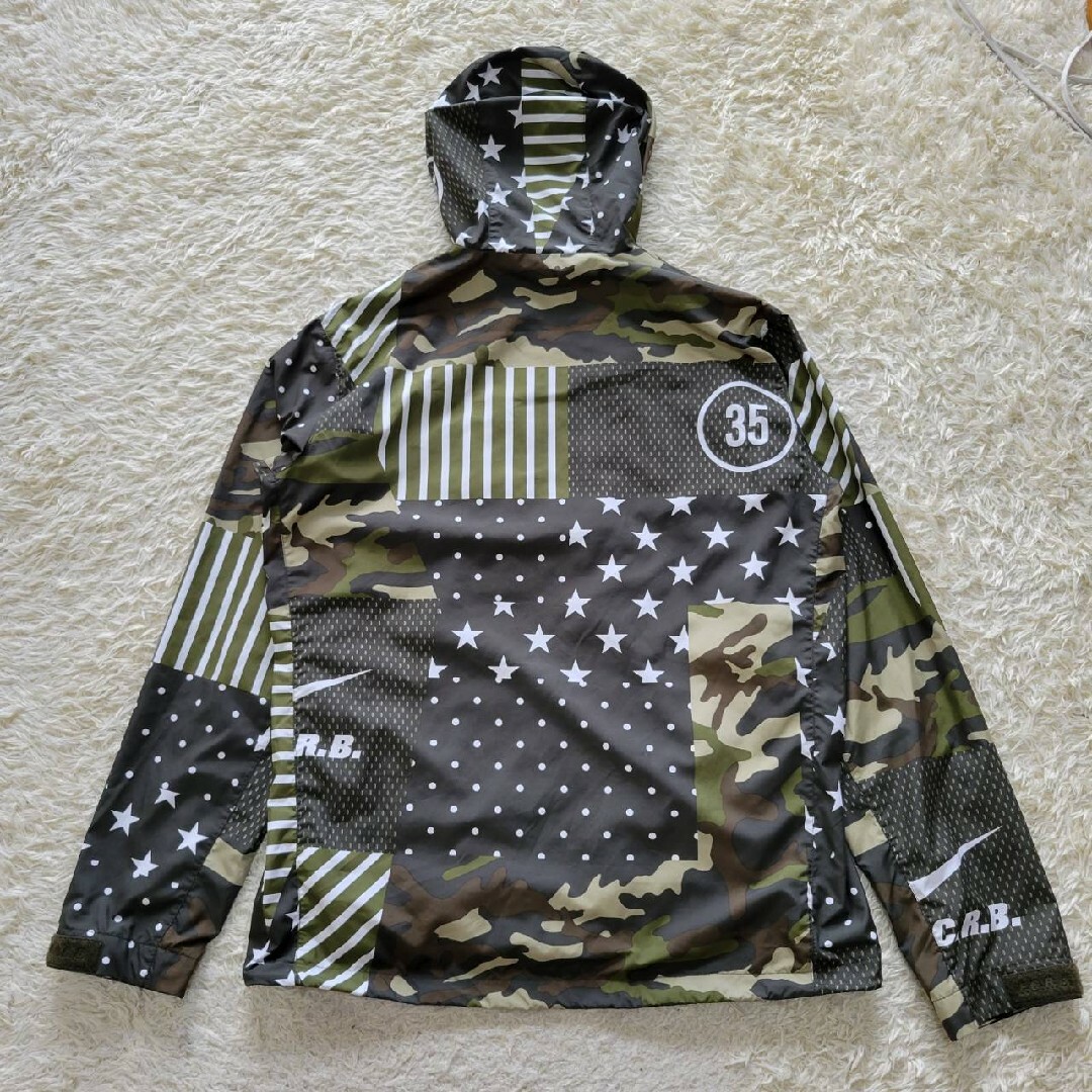 【希少名作】FCRB NIKE クレイジーパターン プラクティス パーカー