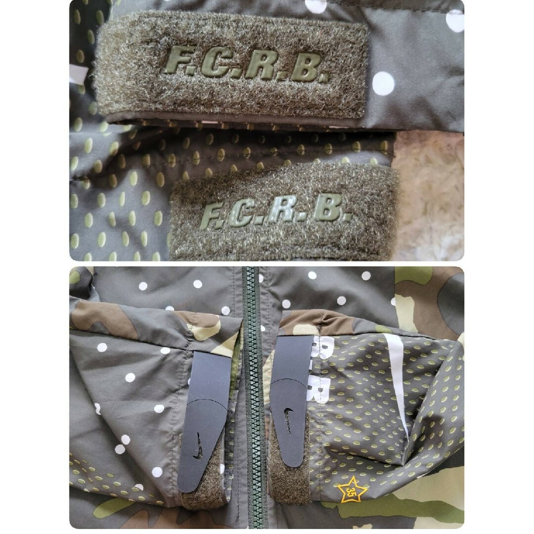 希少名作】FCRB NIKE クレイジーパターン プラクティス パーカー
