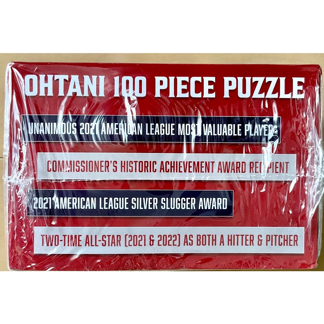 Ohtani 100 piece Puzzle/大谷翔平パズル