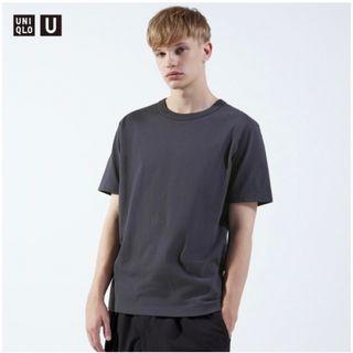 ユニクロ(UNIQLO)のユニクロユークルーネックTシャツ男女兼用S(Tシャツ/カットソー(半袖/袖なし))