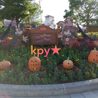 ディズニー(Disney)の🌟プーちゃん様/ディズニー　ハロウィン/ガーランド/40周年カチューシャ🌟(キャラクターグッズ)