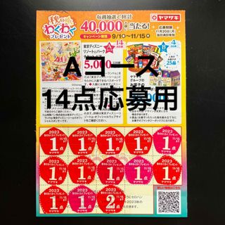 ヤマザキセイパン(山崎製パン)のヤマザキ２０２３秋のわくわくプレゼント（Ａコース１４点分）(その他)