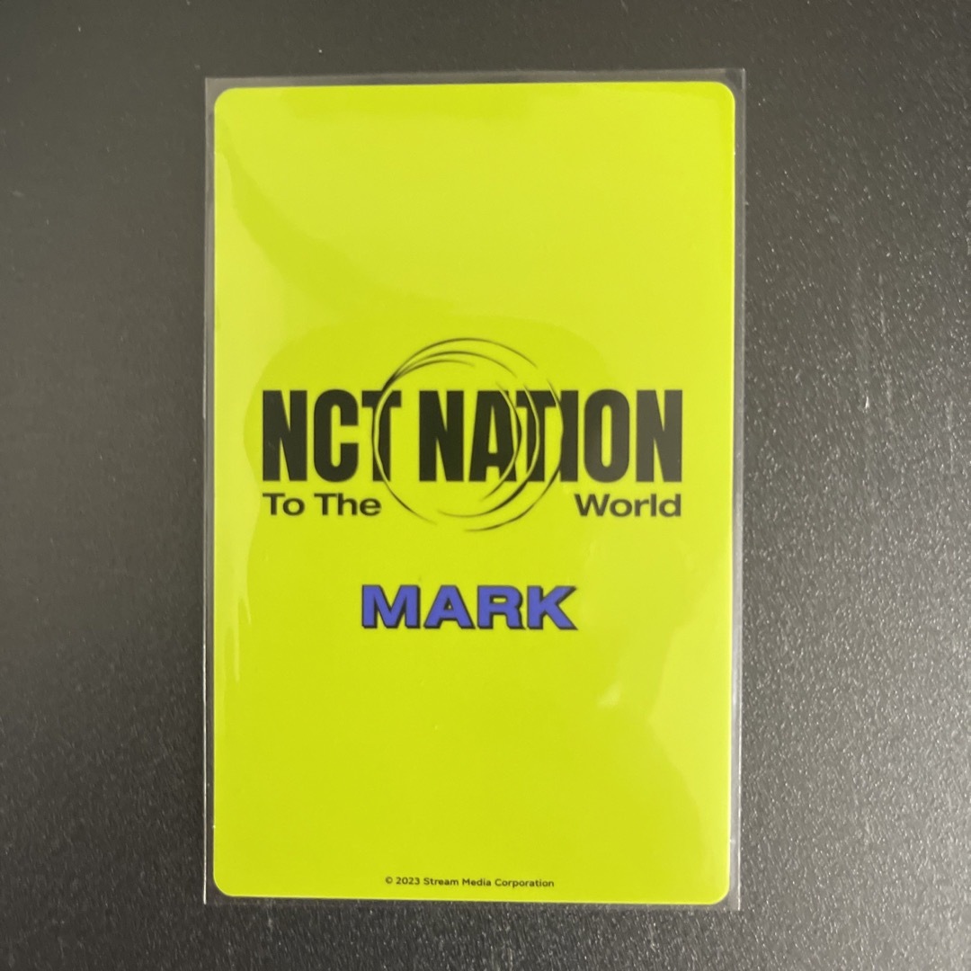 NCT - NCT NATION MD マーク トレカ MARK PHOTOCARDの通販 by As's ...