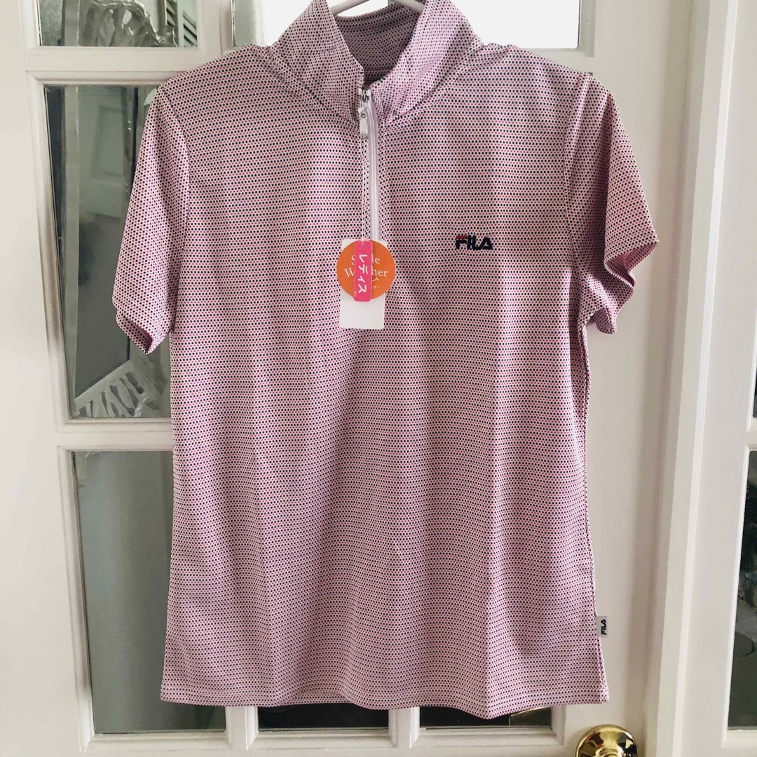 FILA(フィラ)の新品タグ付☆FILA ハイネックシャツ　UV対応 レディースのトップス(Tシャツ(半袖/袖なし))の商品写真