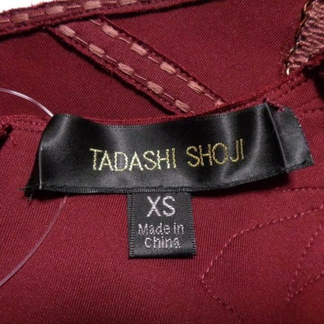 TADASHI SHOJI - タダシショージ ドレス サイズXS - レッドの通販 by ...