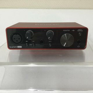 Focusrite（フォーカスライト）/ Scarlett Solo 3【中古】【USED】オーディオ・インターフェースUSBタイプ【イオンモール甲府昭和店】(オーディオインターフェイス)