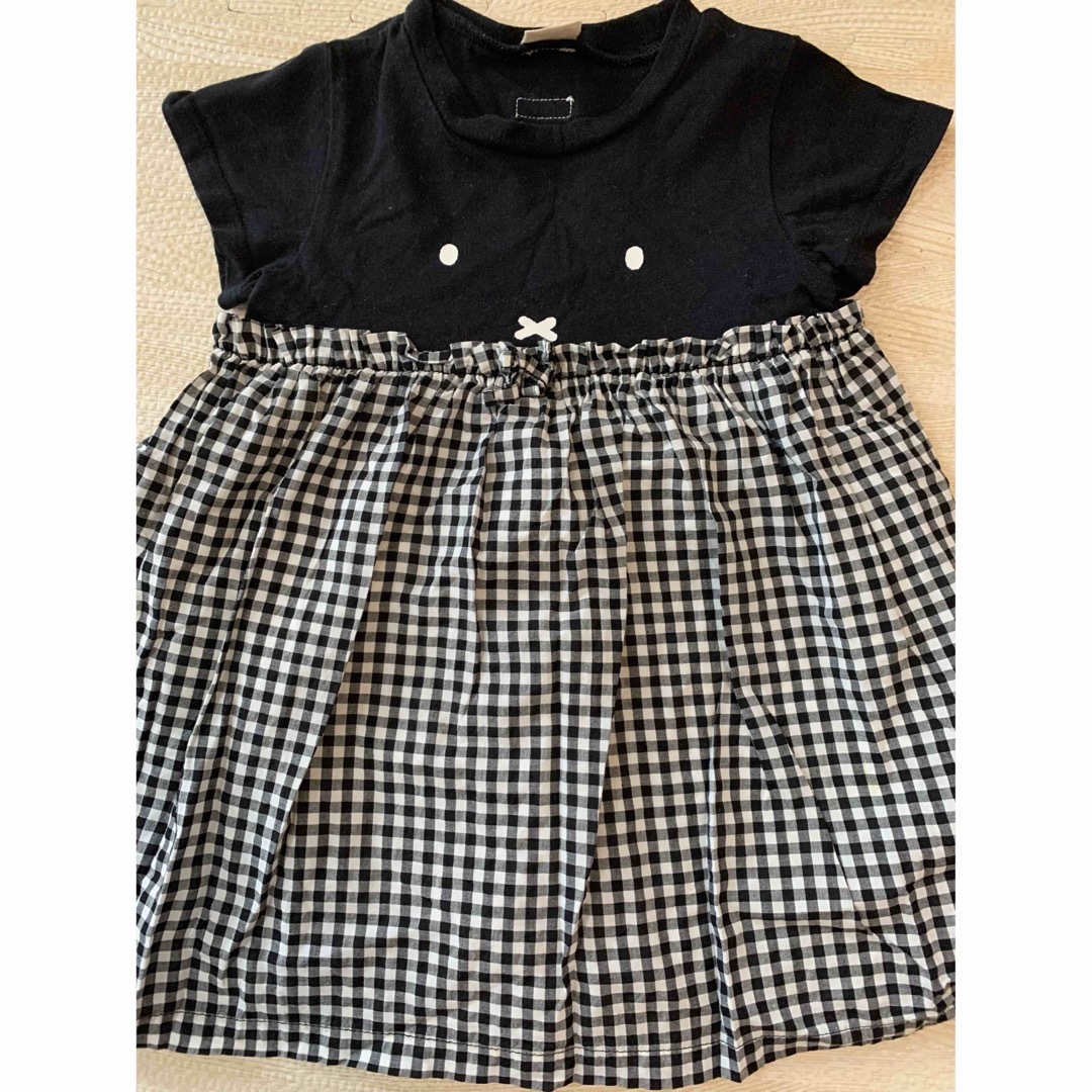 petit main(プティマイン)のプティマイン　ミッフィーワンピース90 キッズ/ベビー/マタニティのキッズ服女の子用(90cm~)(ワンピース)の商品写真