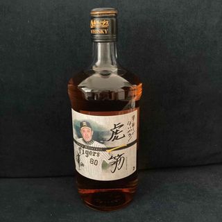 ウイスキー　虎一筋、岡田彰布　阪神タイガース　限定品　新品未開封　７００ml(ウイスキー)