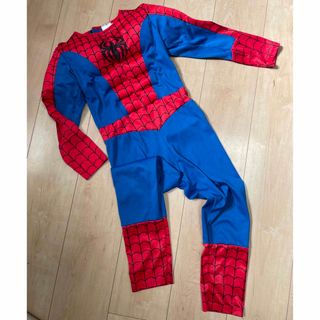 エイチアンドエム(H&M)のスパイダーマン　コスプレ　110 120 ハロウィン　ユニバ(衣装一式)