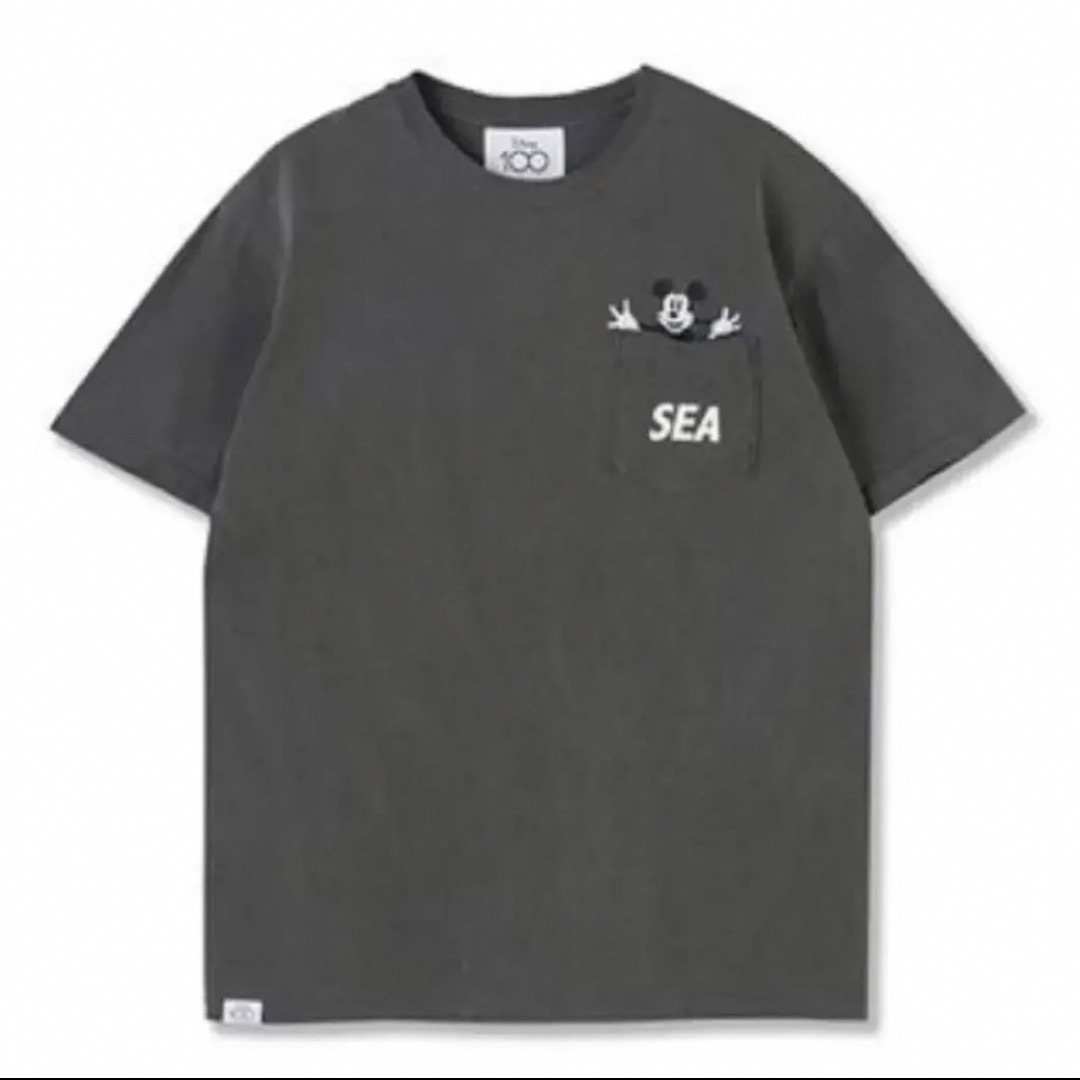 WIND AND SEA MICKEY MOUSE POCKET TEE