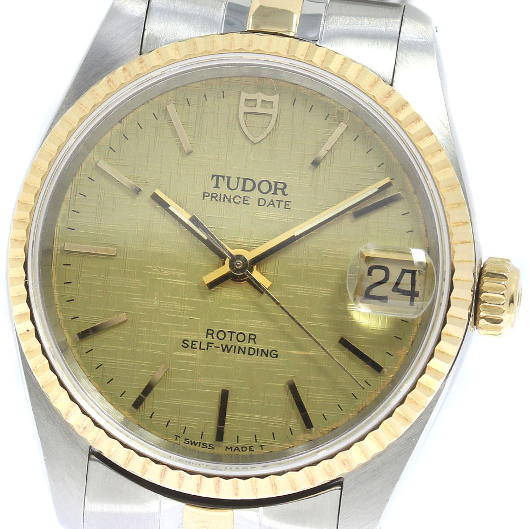 チュードル TUDOR 72033 プリンスデイト YGコンビ 自動巻き ボーイズ _753507