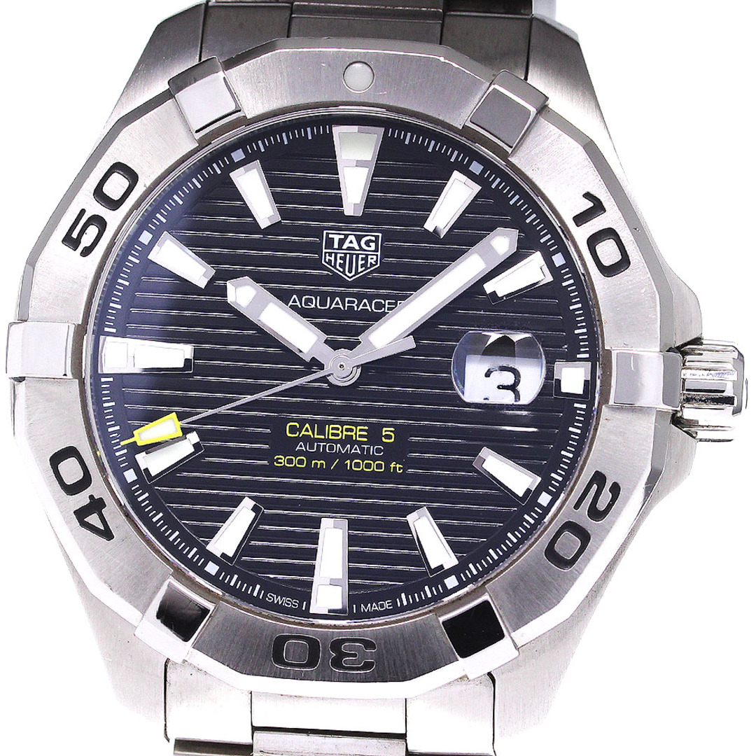 タグホイヤー TAG HEUER WAY2010 アクアレーサー キャリバー5 自動巻き メンズ 良品 _766142