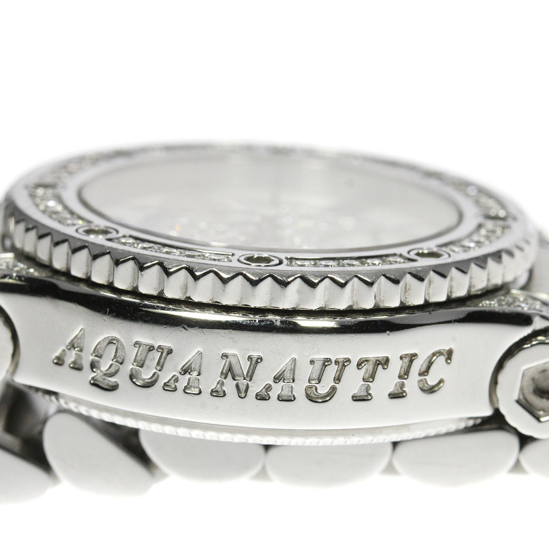 AQUANAUTIC(アクアノウティック)の訳あり アクアノウティック AQUANAUTIC プリンセスクーダ ダイヤベゼル クロノグラフ クォーツ レディース _763992 レディースのファッション小物(腕時計)の商品写真