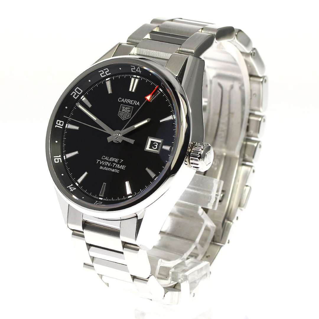 タグホイヤー TAG HEUER WAR2010-0 カレラ キャリバー7 ツインタイム 自動巻き メンズ 良品 _769848