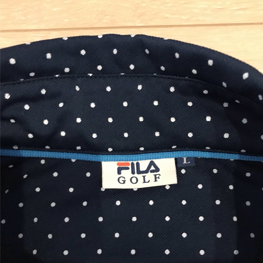 FILA(フィラ)のフィラ　ゴルフウェア　半袖　L スポーツ/アウトドアのゴルフ(ウエア)の商品写真