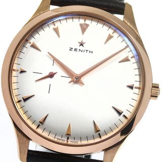 ゼニス(ZENITH)のゼニス ZENITH 18.2010.681 エリート ウルトラシン K18PG 自動巻き メンズ 美品 _766554(腕時計(アナログ))