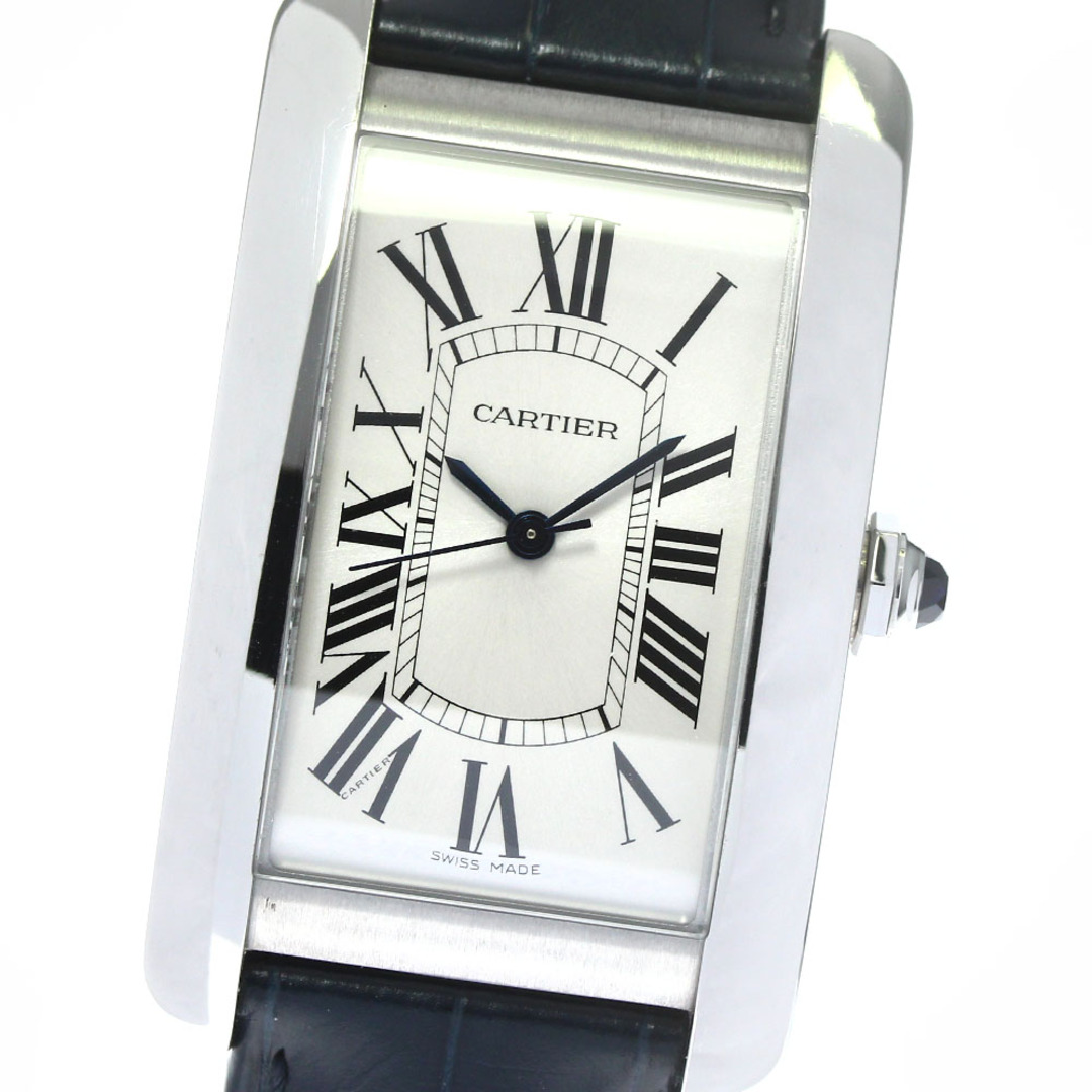 カルティエ CARTIER WSTA0018 タンクアメリカンLM 自動巻き メンズ_765435