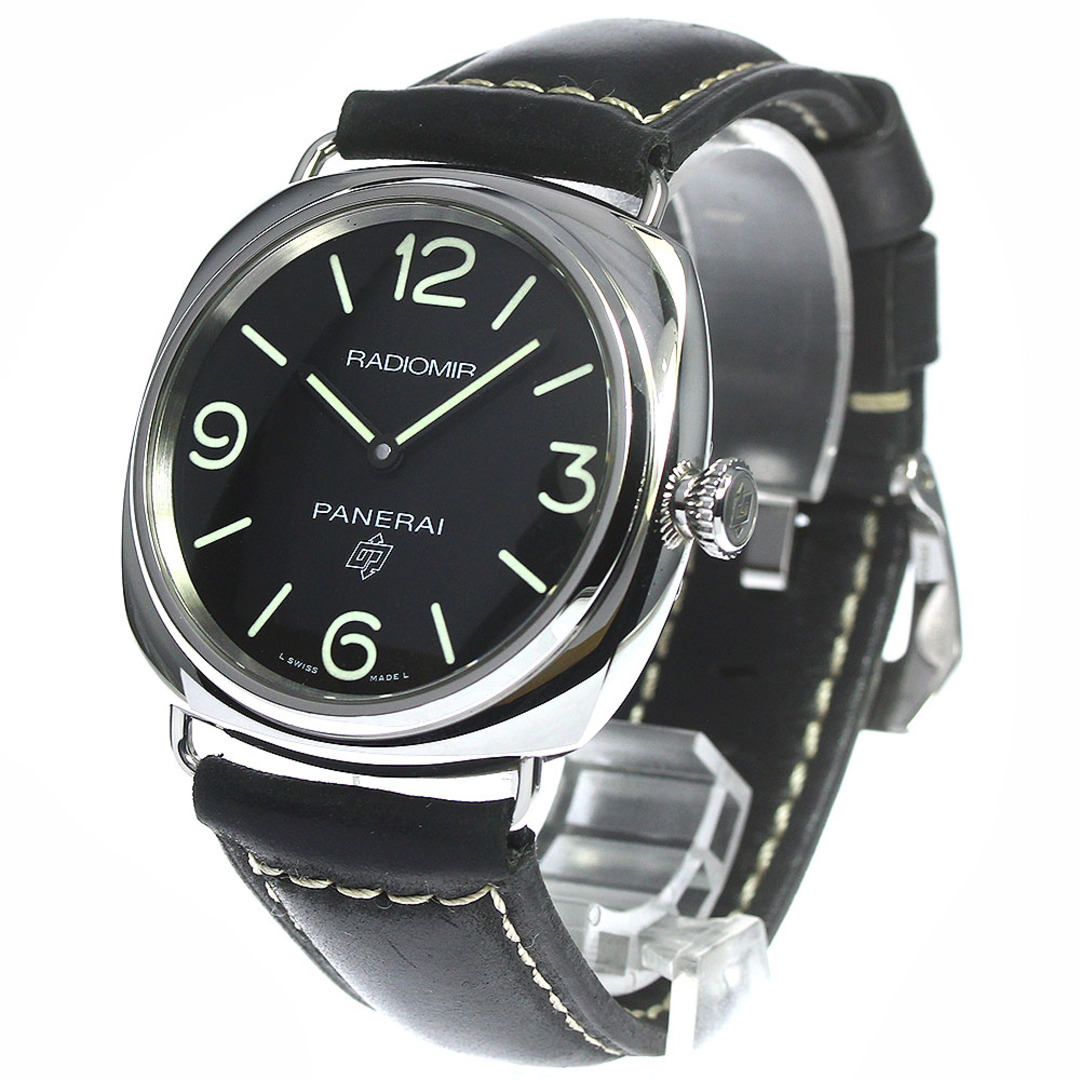 パネライ PANERAI PAM00753 ラジオミール 3デイス アッチャイオ 手巻き メンズ _764932