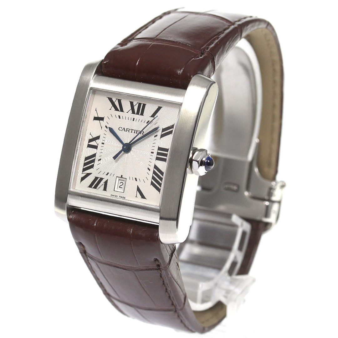 カルティエ CARTIER W5101755 タンクフランセーズXXL 自動巻き メンズ 良品 _769694