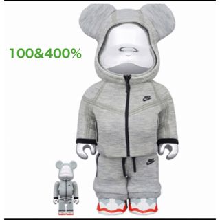 ベアブリック(BE@RBRICK)のBE@RBRICK NIKE TECH FLEECE N98 100%400%(キャラクターグッズ)