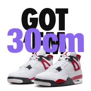 ナイキ(NIKE)のNike AJ4 Red Cemnt ナイキ　エアジョーダン4 レトロ　30(スニーカー)